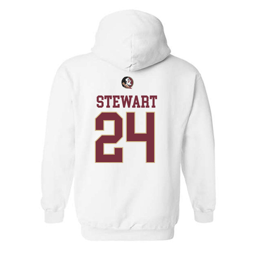 FSU - NCAA Women's Basketball : Morgan Stewart - Classic Shersey Hooded Sweatshirt-1