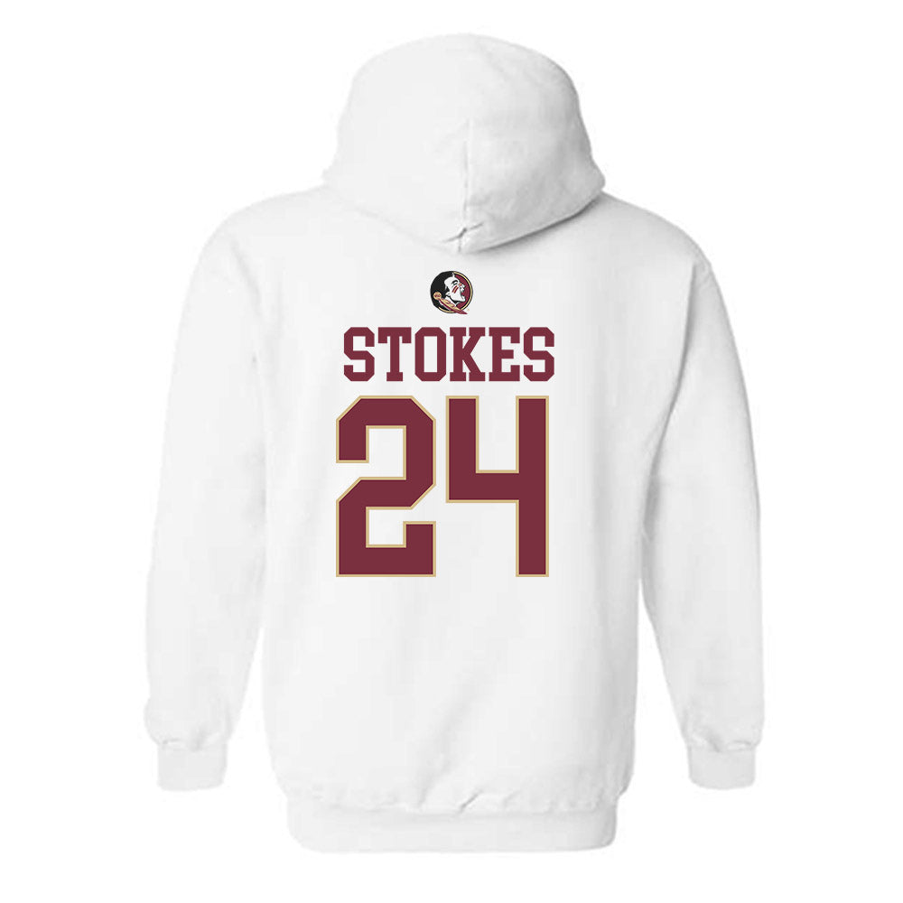 FSU - NCAA Baseball : Cole Stokes - Classic Shersey Hooded Sweatshirt-1