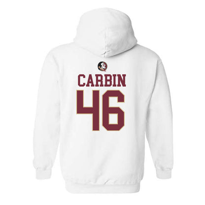 FSU - NCAA Football : Chris Carbin - Classic Shersey Hooded Sweatshirt-1
