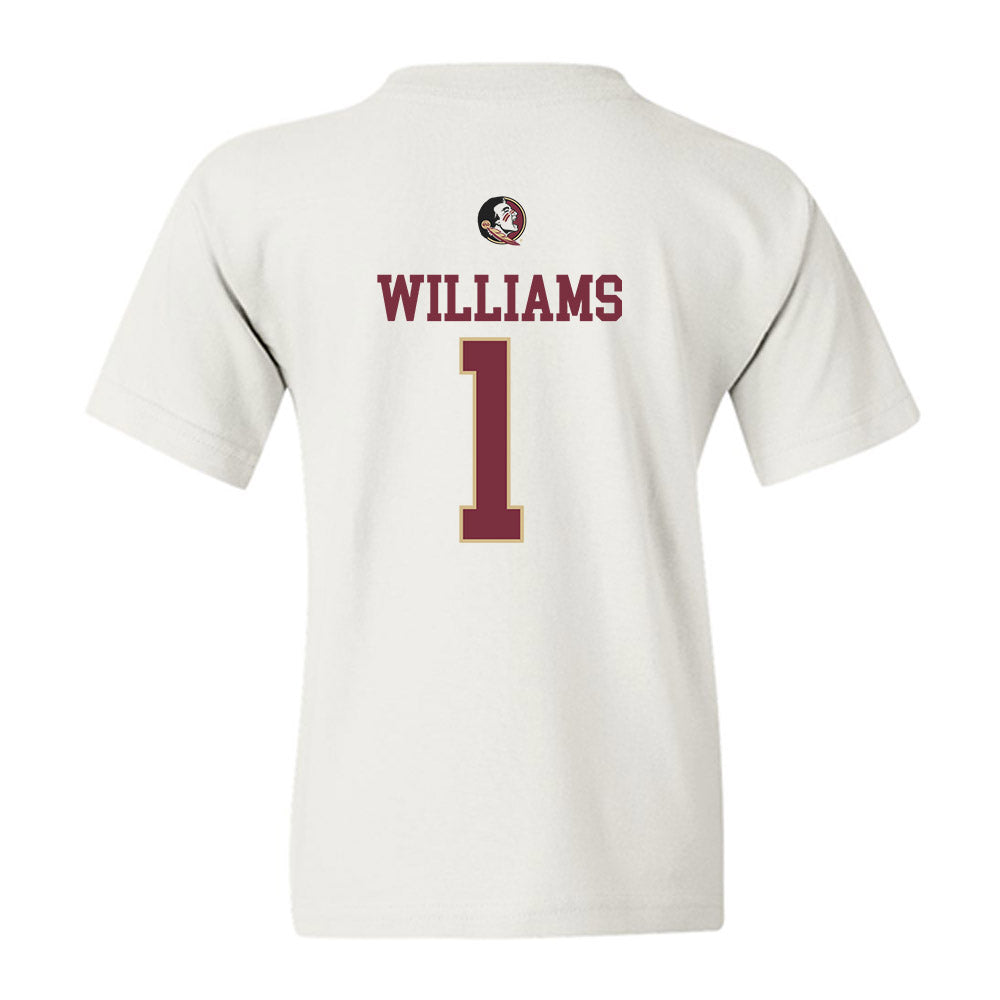 FSU - NCAA Baseball : Chase Williams - Classic Shersey Youth T-Shirt-1