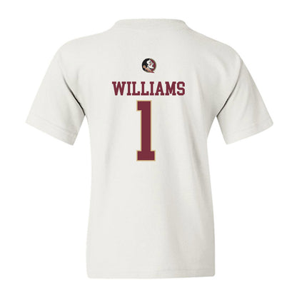 FSU - NCAA Baseball : Chase Williams - Classic Shersey Youth T-Shirt-1