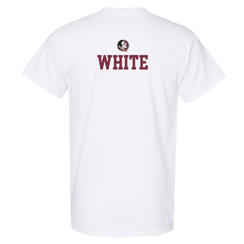 FSU - NCAA Men's Track & Field : Trace White - Classic Shersey T-Shirt-1