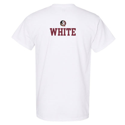 FSU - NCAA Men's Track & Field : Trace White - Classic Shersey T-Shirt-1