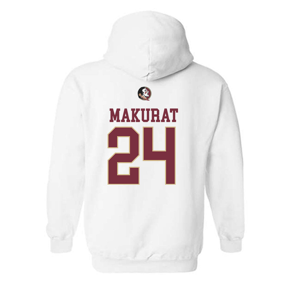 FSU - NCAA Women's Basketball : Agata Makurat - Classic Shersey Hooded Sweatshirt-1