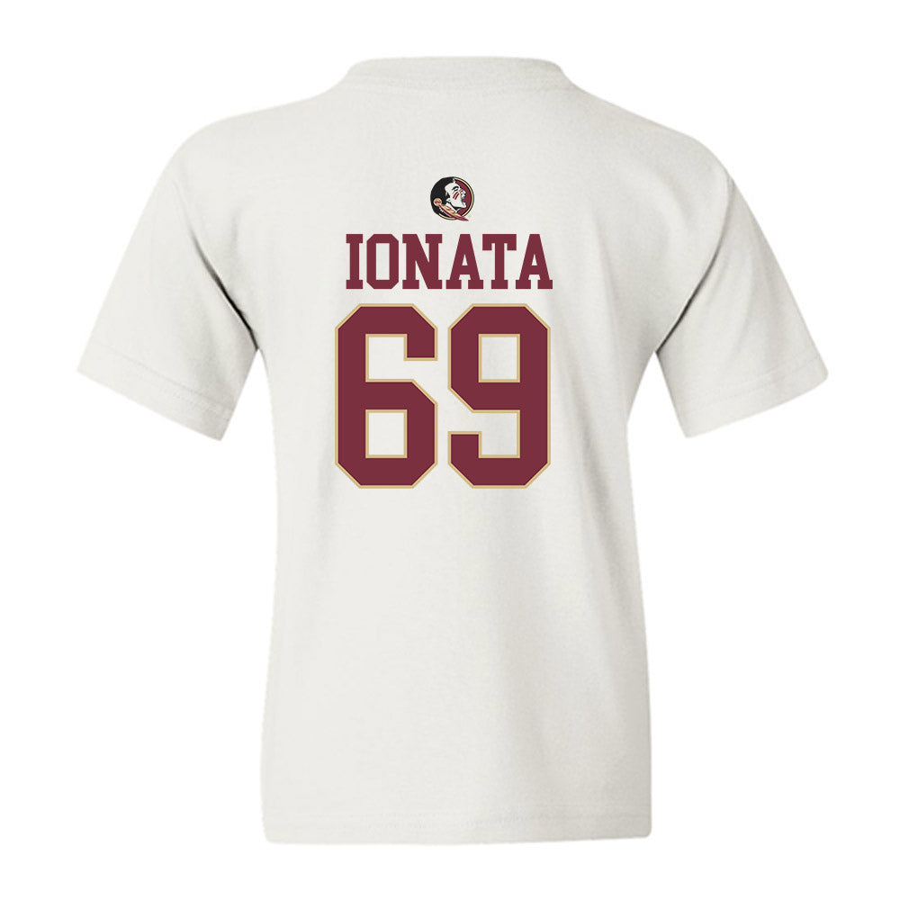 FSU - NCAA Football : Mike Ionata - Classic Shersey Youth T-Shirt-1