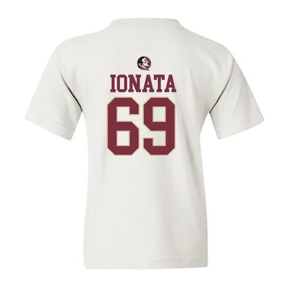 FSU - NCAA Football : Mike Ionata - Classic Shersey Youth T-Shirt-1
