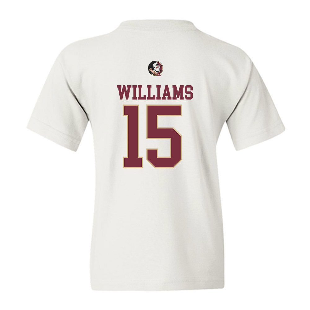 FSU - NCAA Women's Basketball : Sole Williams - Classic Shersey Youth T-Shirt-1