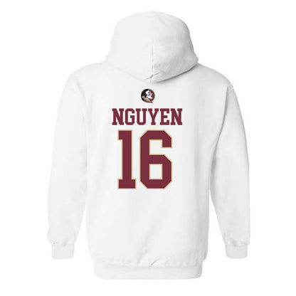 FSU - NCAA Women's Soccer : Sophia Nguyen - Generic Shersey Hooded Sweatshirt