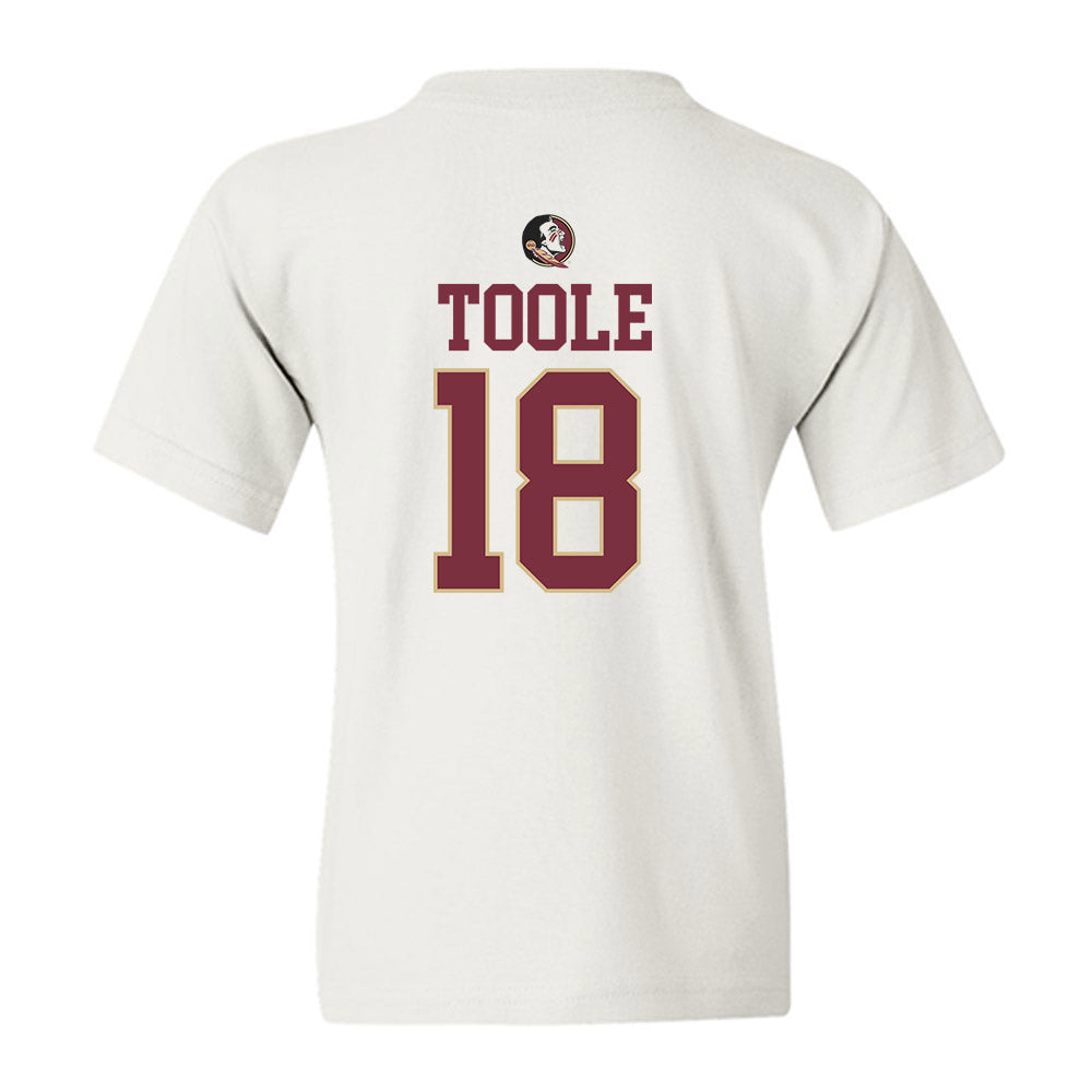 FSU - NCAA Women's Lacrosse : Hannah Toole - Classic Shersey Youth T-Shirt-1