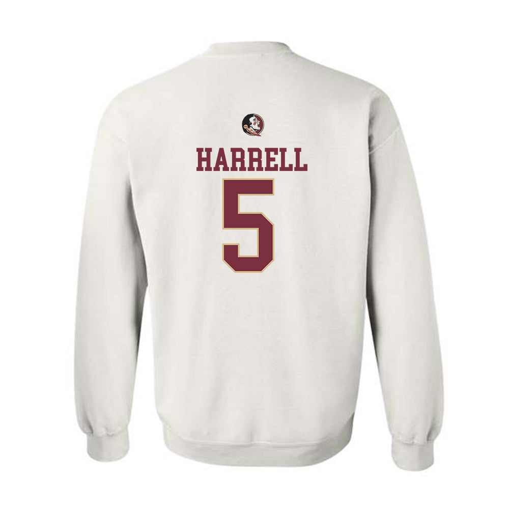 FSU - NCAA Women's Lacrosse : Summer Harrell - Classic Shersey Crewneck Sweatshirt-1