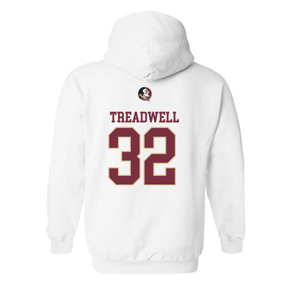 FSU - NCAA Women's Basketball : Avery Treadwell - Generic Shersey Hooded Sweatshirt