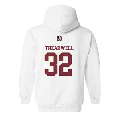 FSU - NCAA Women's Basketball : Avery Treadwell - Generic Shersey Hooded Sweatshirt