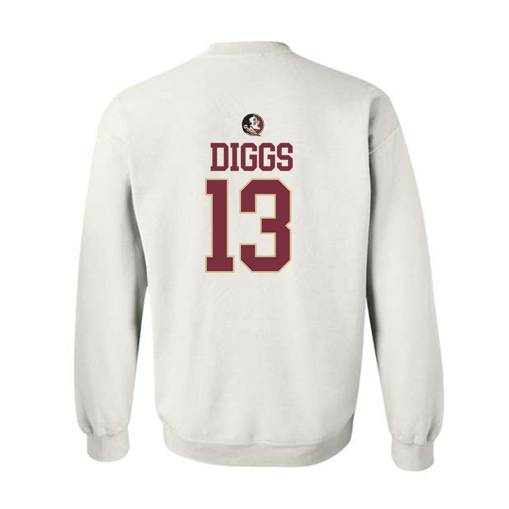FSU - NCAA Football : Deamontae Diggs - Classic Shersey Crewneck Sweatshirt-1
