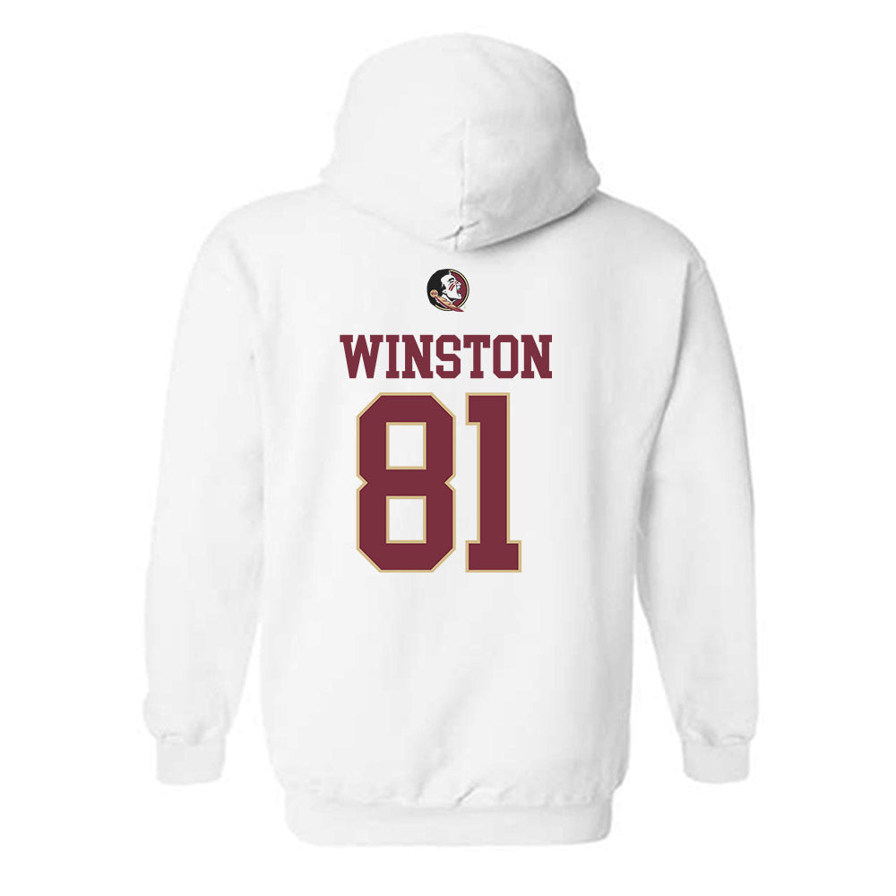 FSU - NCAA Football : Jonah Winston - Classic Shersey Hooded Sweatshirt-1