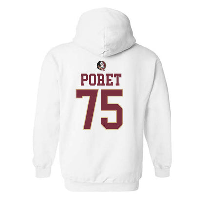 FSU - NCAA Football : Sean Poret - Classic Shersey Hooded Sweatshirt-1