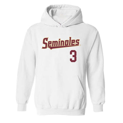 FSU - NCAA Women's Basketball : Jasmine Shavers - Classic Shersey Hooded Sweatshirt-0