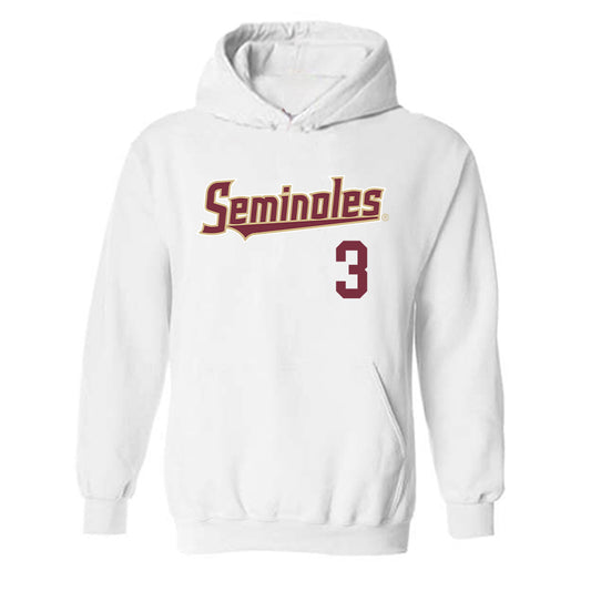 FSU - NCAA Women's Basketball : Jasmine Shavers - Classic Shersey Hooded Sweatshirt-0