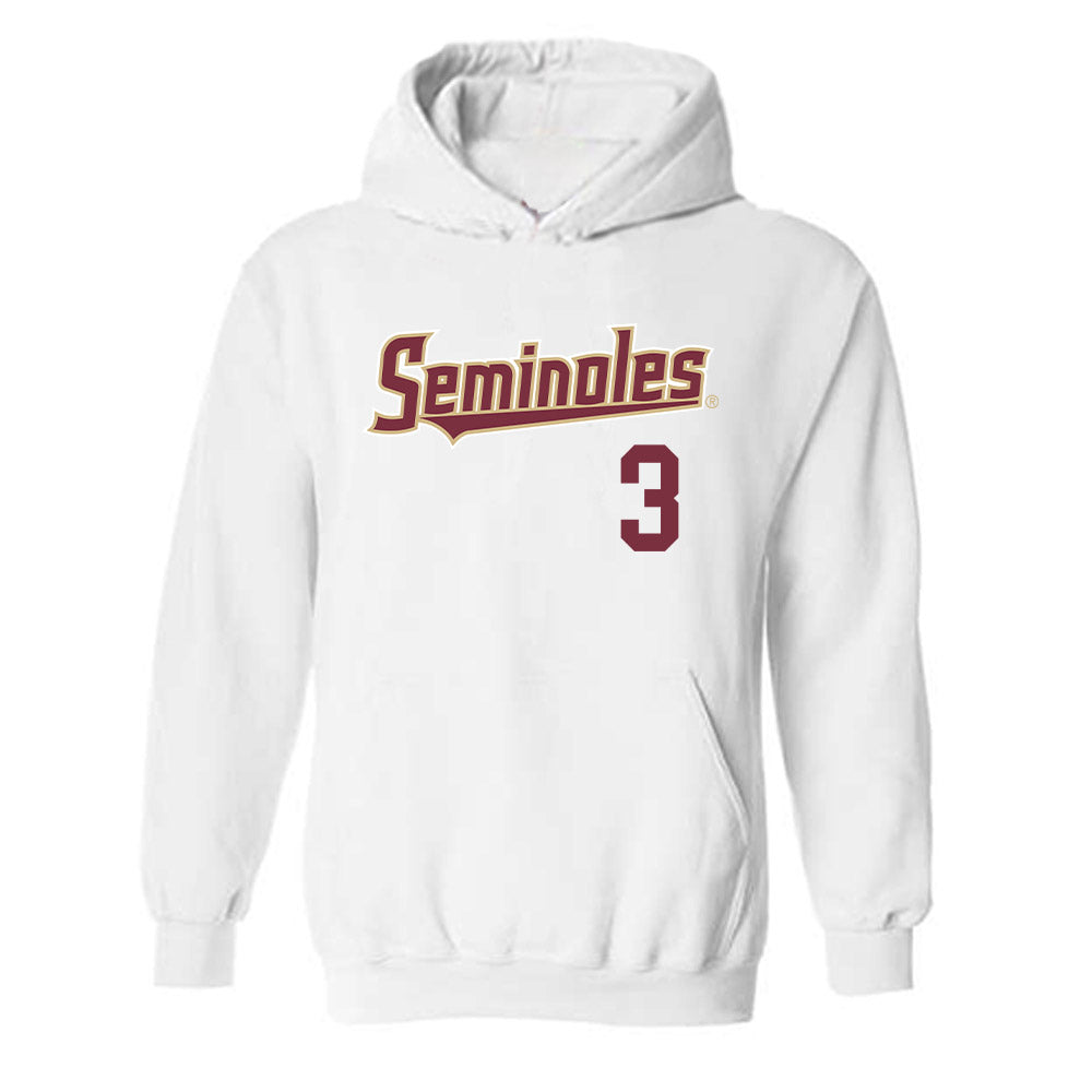 FSU - NCAA Women's Lacrosse : Brogan Wiles - Classic Shersey Hooded Sweatshirt-0