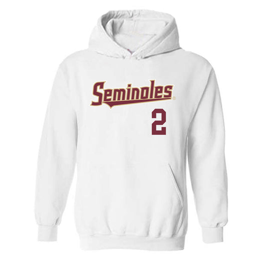 FSU - NCAA Softball : Addie DeLong - Generic Shersey Hooded Sweatshirt