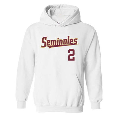 FSU - NCAA Men's Basketball : Cam Miles - Classic Shersey Hooded Sweatshirt-0
