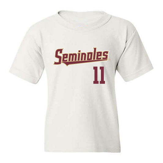 FSU - NCAA Women's Lacrosse : Danica King - Classic Shersey Youth T-Shirt-0