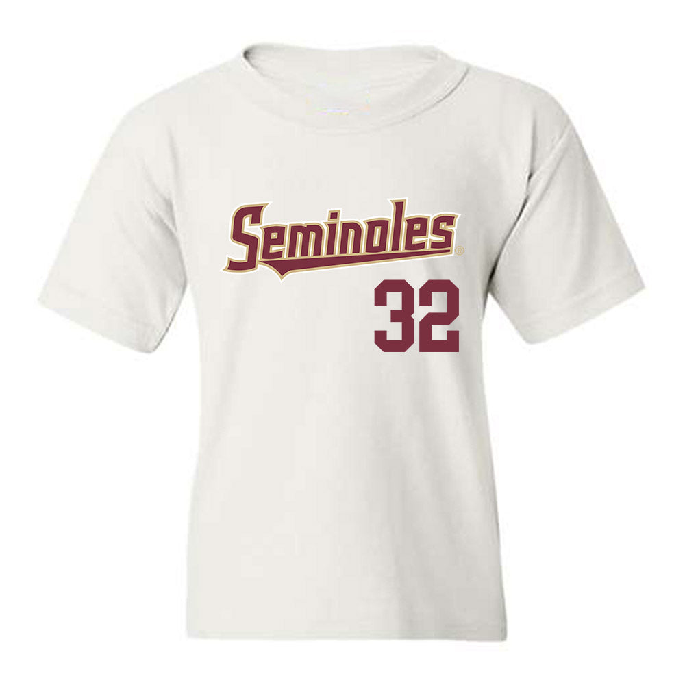FSU - NCAA Baseball : Cooper Whited - Classic Shersey Youth T-Shirt-0
