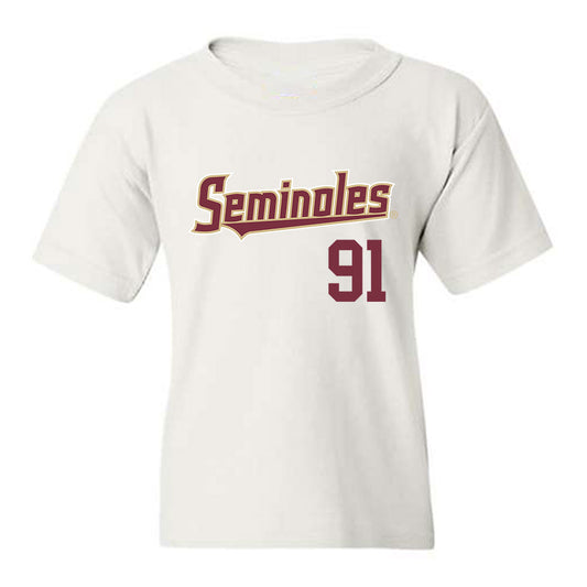 FSU - NCAA Football : Cam Brooks - Classic Shersey Youth T-Shirt-0