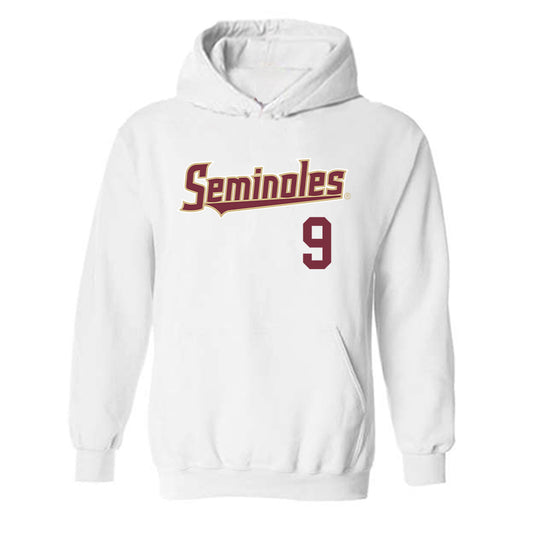 FSU - NCAA Baseball : John Stuetzer - Classic Shersey Hooded Sweatshirt-0
