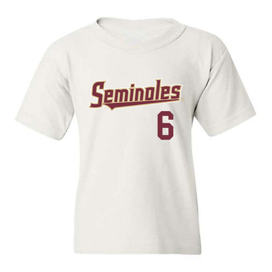 FSU - NCAA Football : Ja'Bril Rawls - Classic Shersey Youth T-Shirt-0