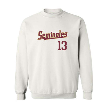 FSU - NCAA Men's Lacrosse : Kyle Martin - Generic Shersey Crewneck Sweatshirt-0