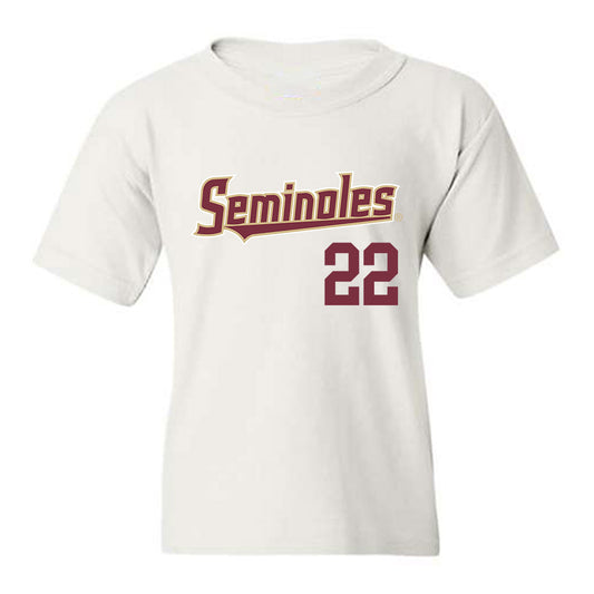 FSU - NCAA Football : Gemari Sands - Classic Shersey Youth T-Shirt-0