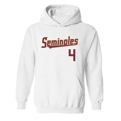 FSU - NCAA Football : Mikai Gbayor - Classic Shersey Hooded Sweatshirt-0