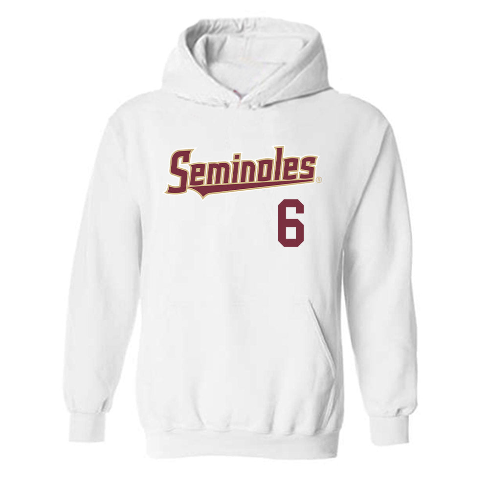 FSU - NCAA Women's Soccer : Lara Dantas - Generic Shersey Hooded Sweatshirt