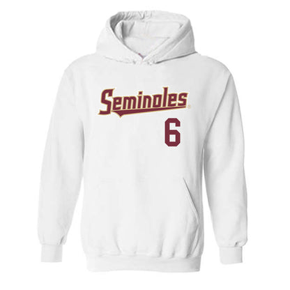 FSU - NCAA Women's Soccer : Lara Dantas - Generic Shersey Hooded Sweatshirt