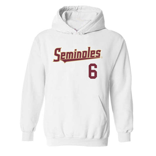 FSU - NCAA Women's Soccer : Lara Dantas - Generic Shersey Hooded Sweatshirt