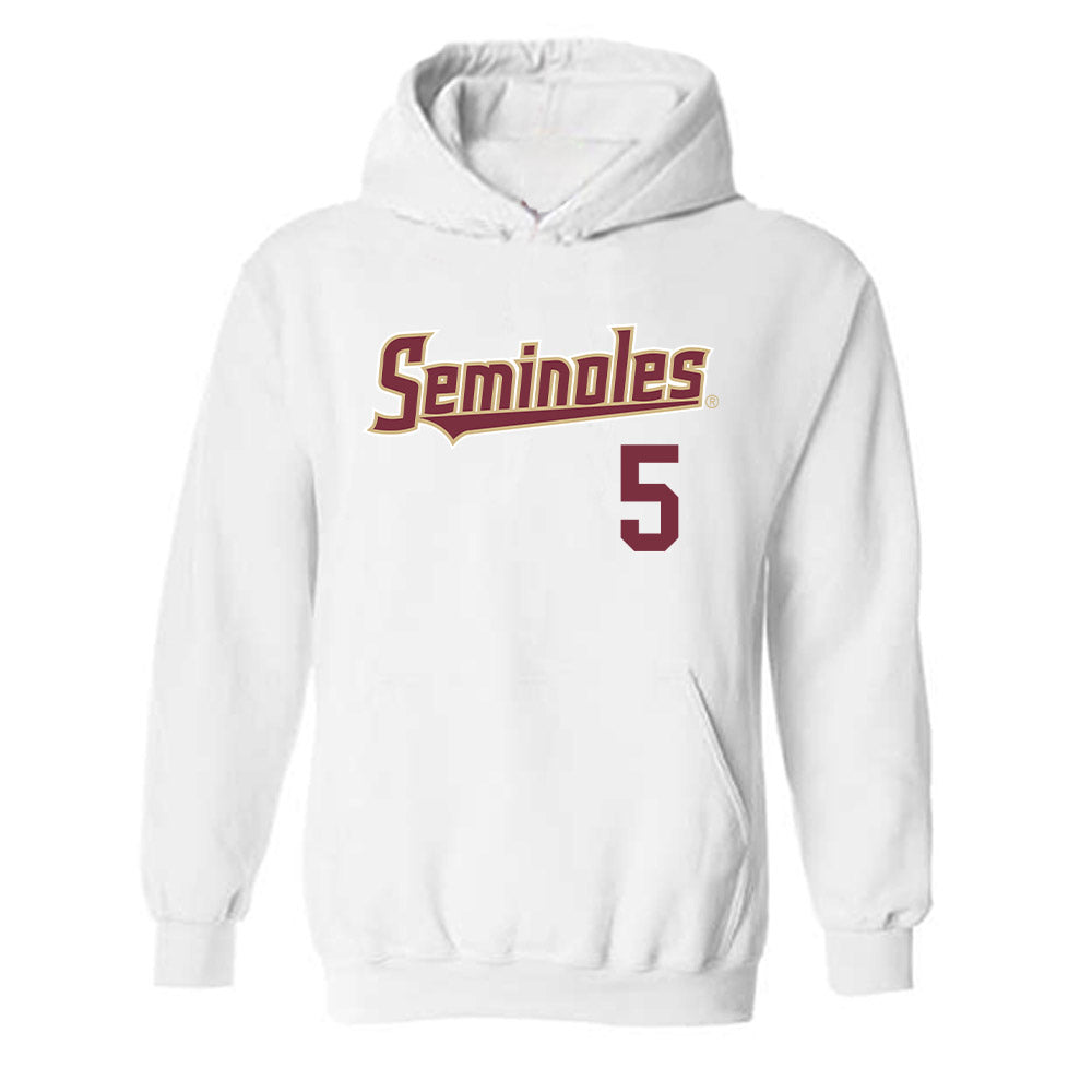 FSU - NCAA Football : Daniel Lyons - Generic Shersey Hooded Sweatshirt-0