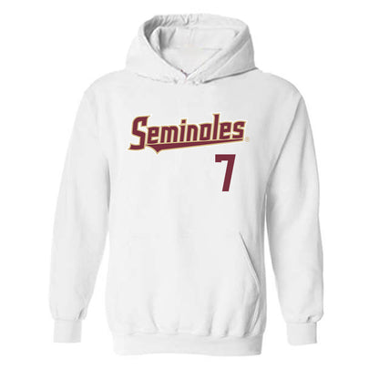 FSU - NCAA Football : Ashlynd Barker - Classic Shersey Hooded Sweatshirt-0