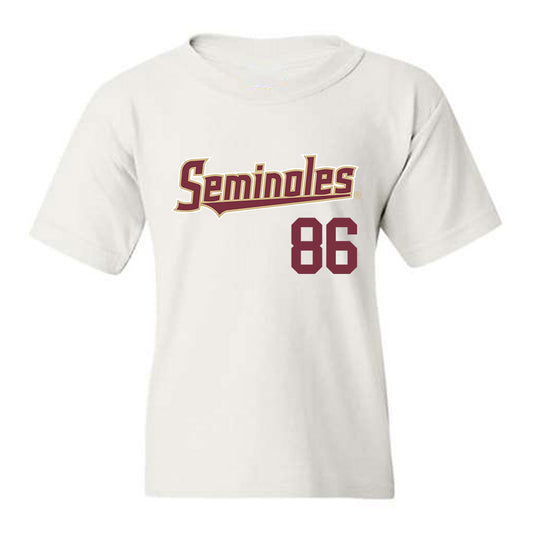 FSU - NCAA Football : Tony Bland - Classic Shersey Youth T-Shirt-0