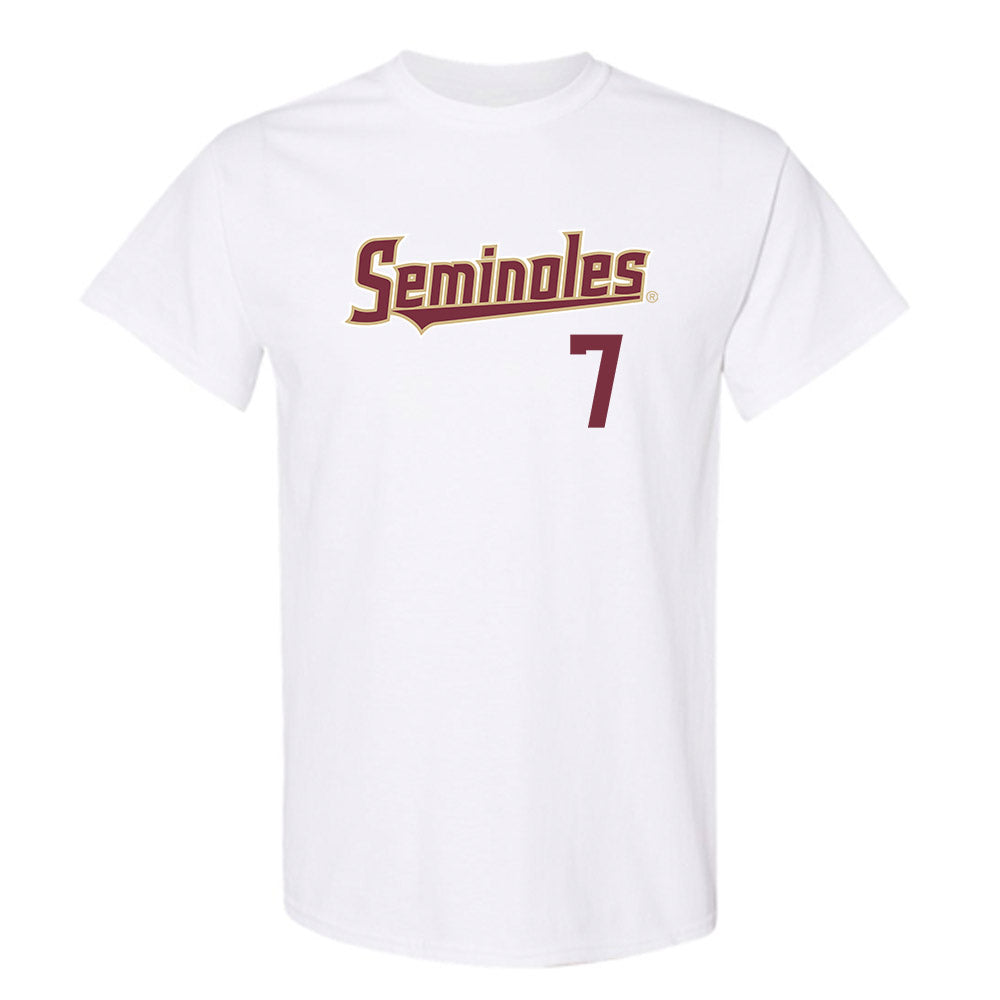 FSU - NCAA Baseball : Nick Barron - Classic Shersey T-Shirt-0