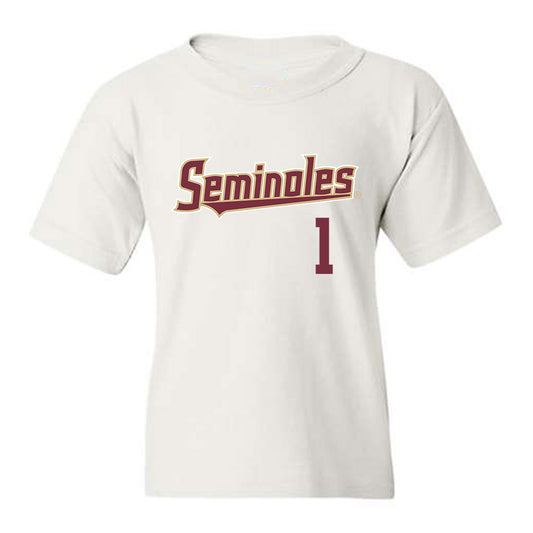 FSU - NCAA Men's Basketball : Martin Somerville - Classic Shersey Youth T-Shirt-0