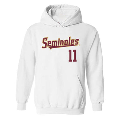 FSU - NCAA Women's Lacrosse : Danica King - Classic Shersey Hooded Sweatshirt-0