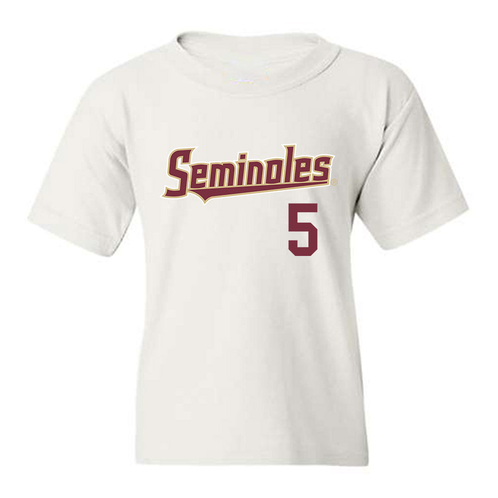 FSU - NCAA Women's Lacrosse : Summer Harrell - Classic Shersey Youth T-Shirt-0