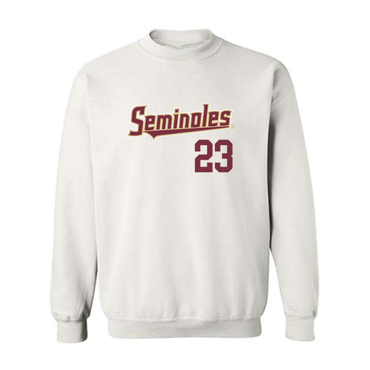FSU - NCAA Beach Volleyball : Elena Lam - Classic Shersey Crewneck Sweatshirt-0