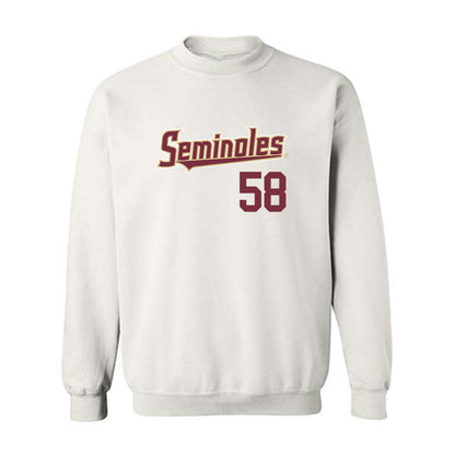 FSU - NCAA Beach Volleyball : Jordan Boulware - Generic Shersey Crewneck Sweatshirt-0