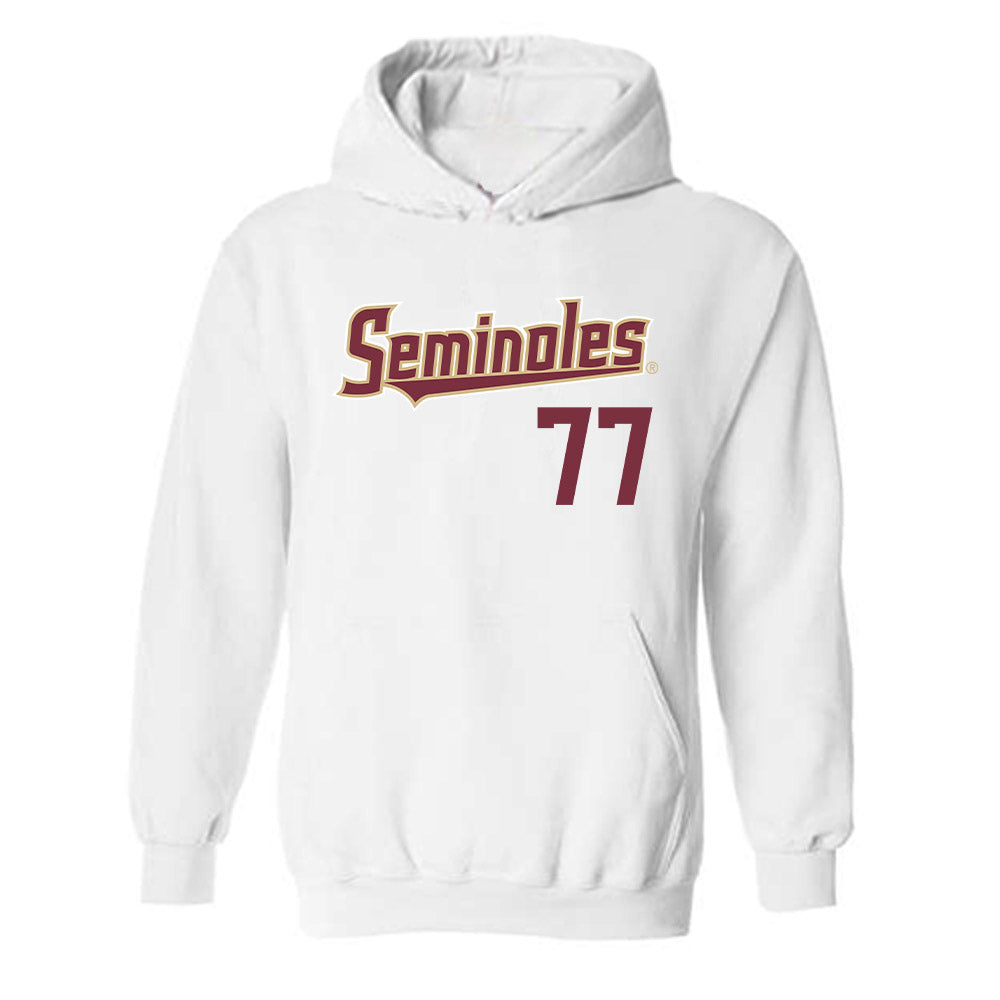 FSU - NCAA Softball : Anna Hinde - Classic Shersey Hooded Sweatshirt-0