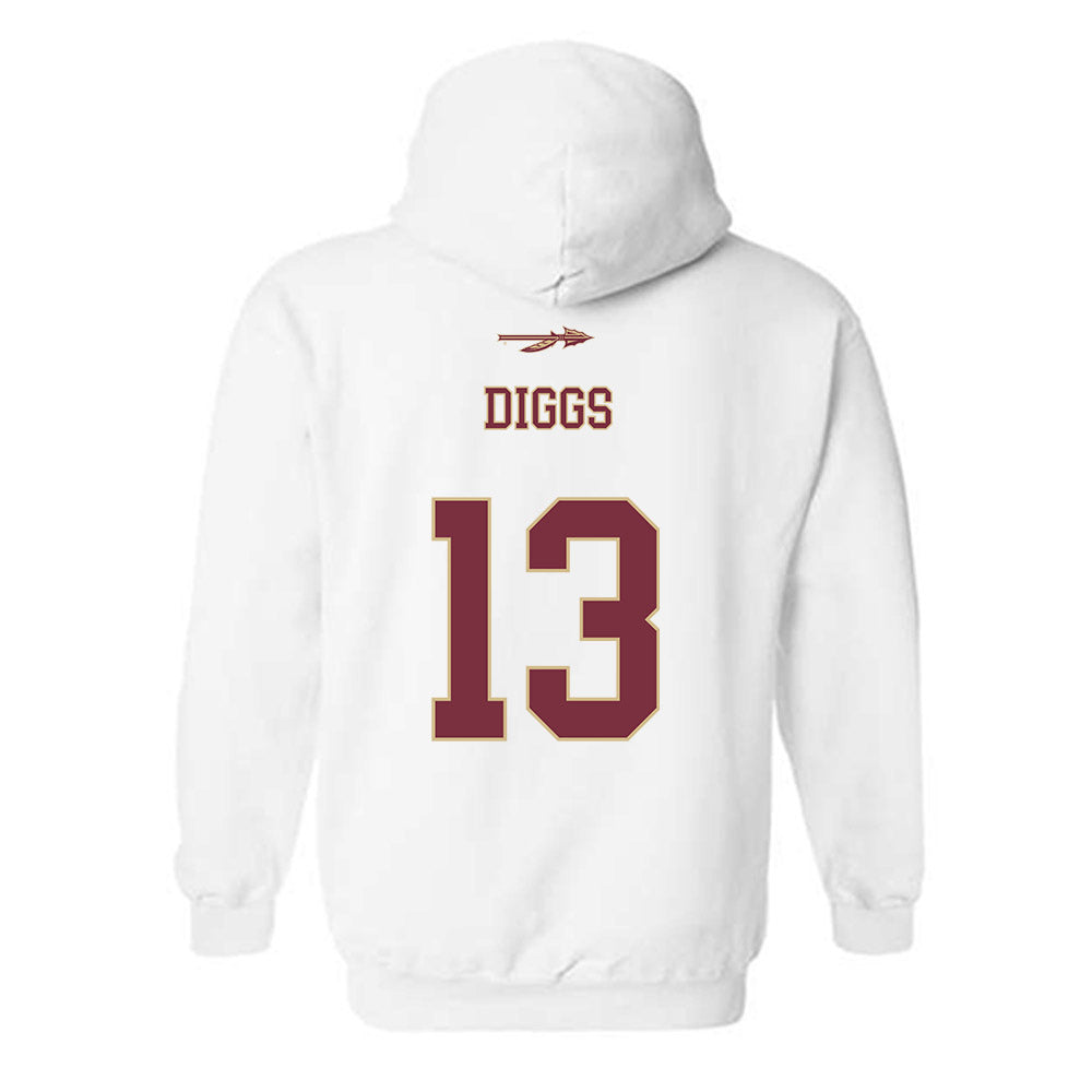FSU - NCAA Football : Deamontae Diggs - Classic Shersey Hooded Sweatshirt-1