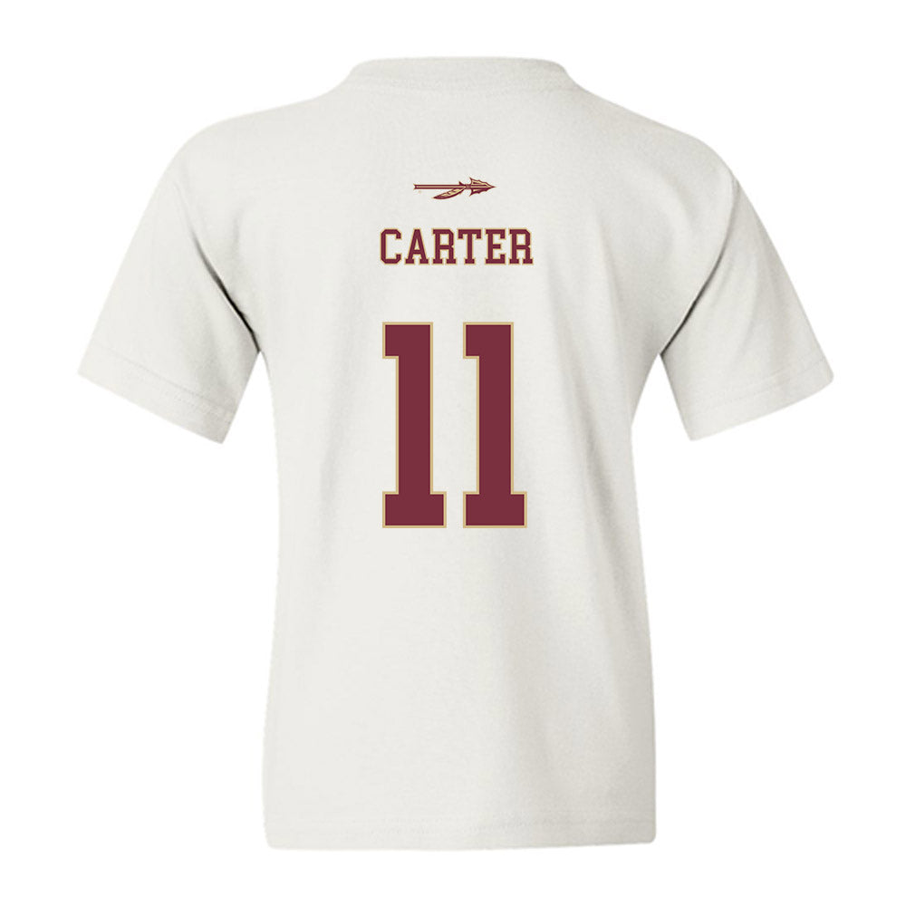 FSU - NCAA Football : Devin Carter - Classic Shersey Youth T-Shirt-1