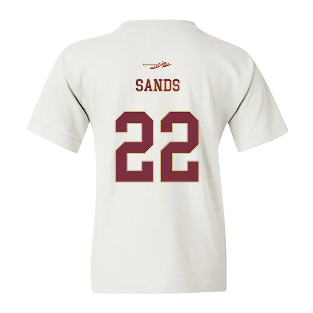 FSU - NCAA Football : Gemari Sands - Classic Shersey Youth T-Shirt-1