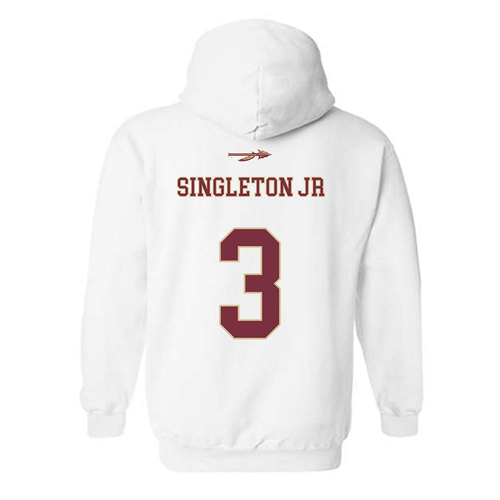 FSU - NCAA Football : Samuel Singleton Jr - Classic Shersey Hooded Sweatshirt-1