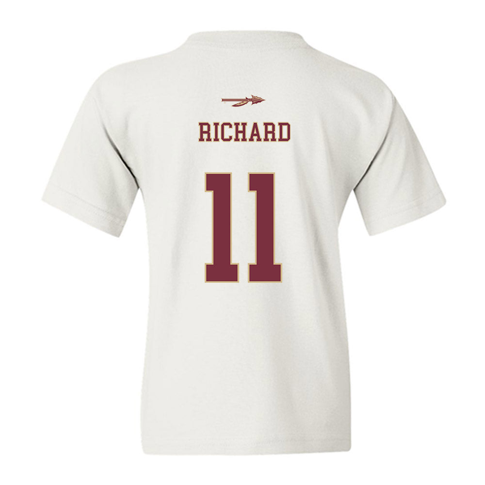 FSU - NCAA Football : Cj Richard - Classic Shersey Youth T-Shirt-1